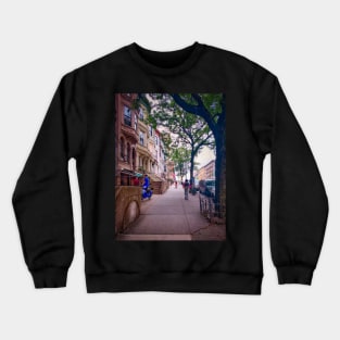 Harlem Street Girl People Manhattan NYC Crewneck Sweatshirt